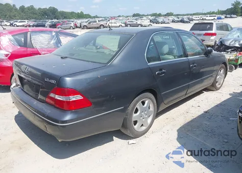 2004 Lexus Ls 430 from USA, damaged, VIN JTHBN36F740172389